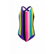 B.Nosy Girls rainbow stripe swimsuit badpak Y201-5019